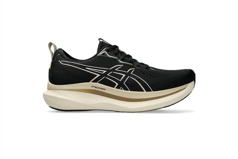 Black asics womens mens size chart best sale